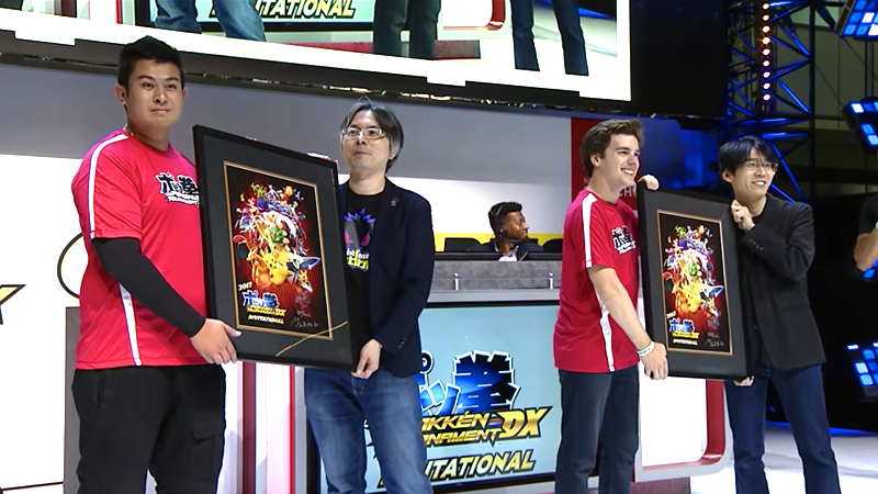 After the Pokken invitational, winners were given signed, commemorative posters and a chance to spar with the game’s developers!